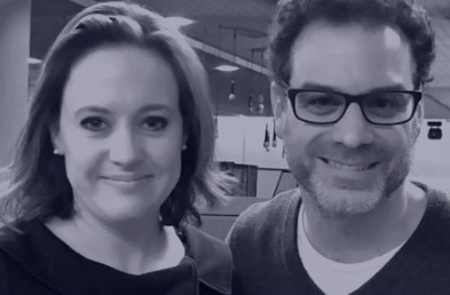 Sally Bundock together with her late husband Paul Bundock before he passed away